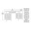 Bureau, finition blanche