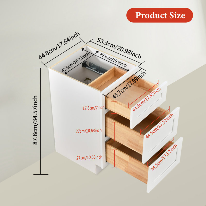 18'' Bathroom Vanity Base Only