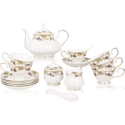 English tea cup set