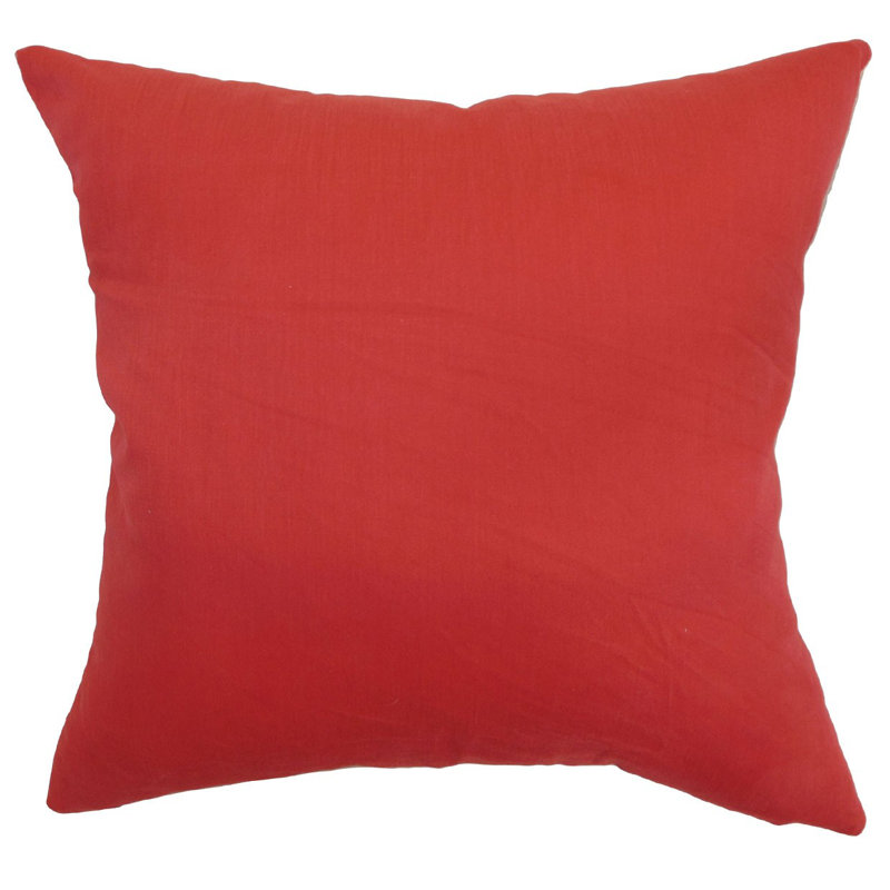 Coussin en coton Calvi, 18 po x 18 po