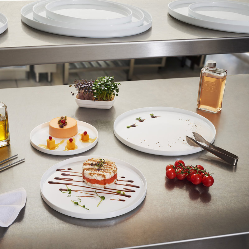 Ensemble d'assiettes en verre Alta Cucina