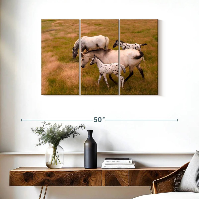 Famille Brampt Appaloosa, H 24 po x l 38 po