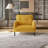 Corduroy Fabric Accent Armchair-1832679463