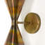 Lomnick Sconce-Burnt Brass
