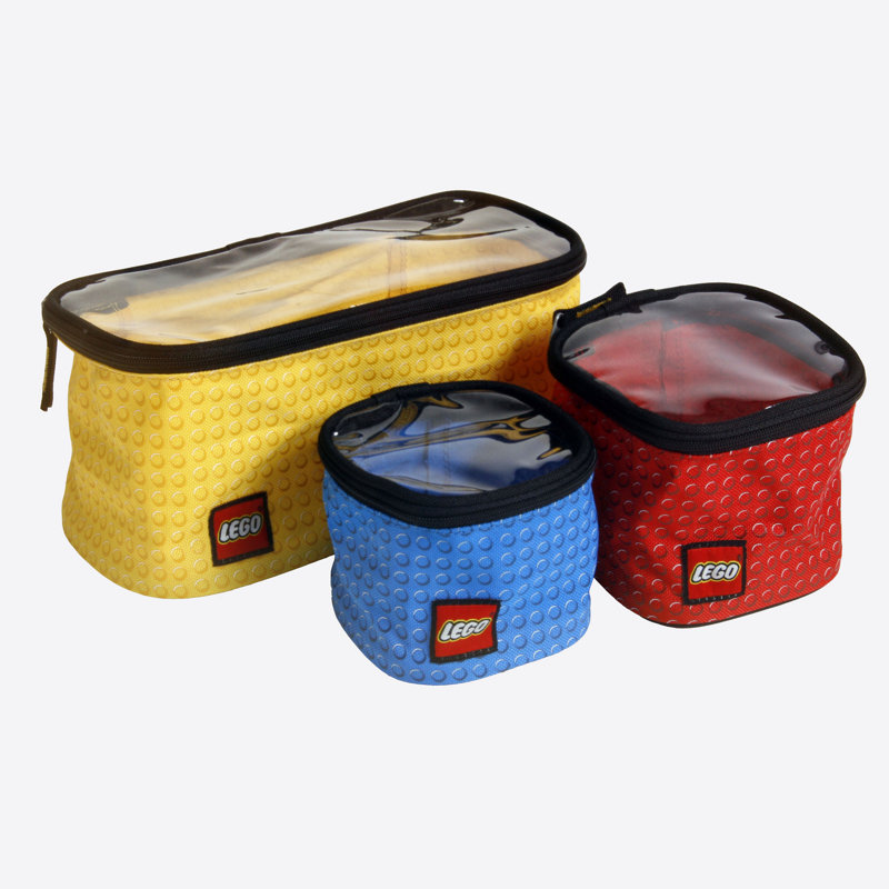 Ensemble de 3 cubes de rangement en tissu LEGO®