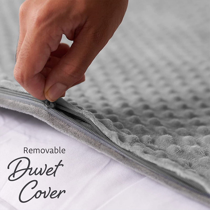 Weighted Throw Blanket, Gray, 20