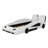 Race Car-Shaped Platform Bed With Wheels-1677034002