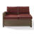 5 - Person Modular Patio Conversation Set with Cushions-588668060-537621967