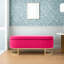 Banc de rangement rembourré en velours-1444810686
