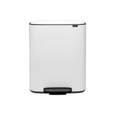 Brabantia Bo Step On Trash Can, 16 Gallon (60 Liter)