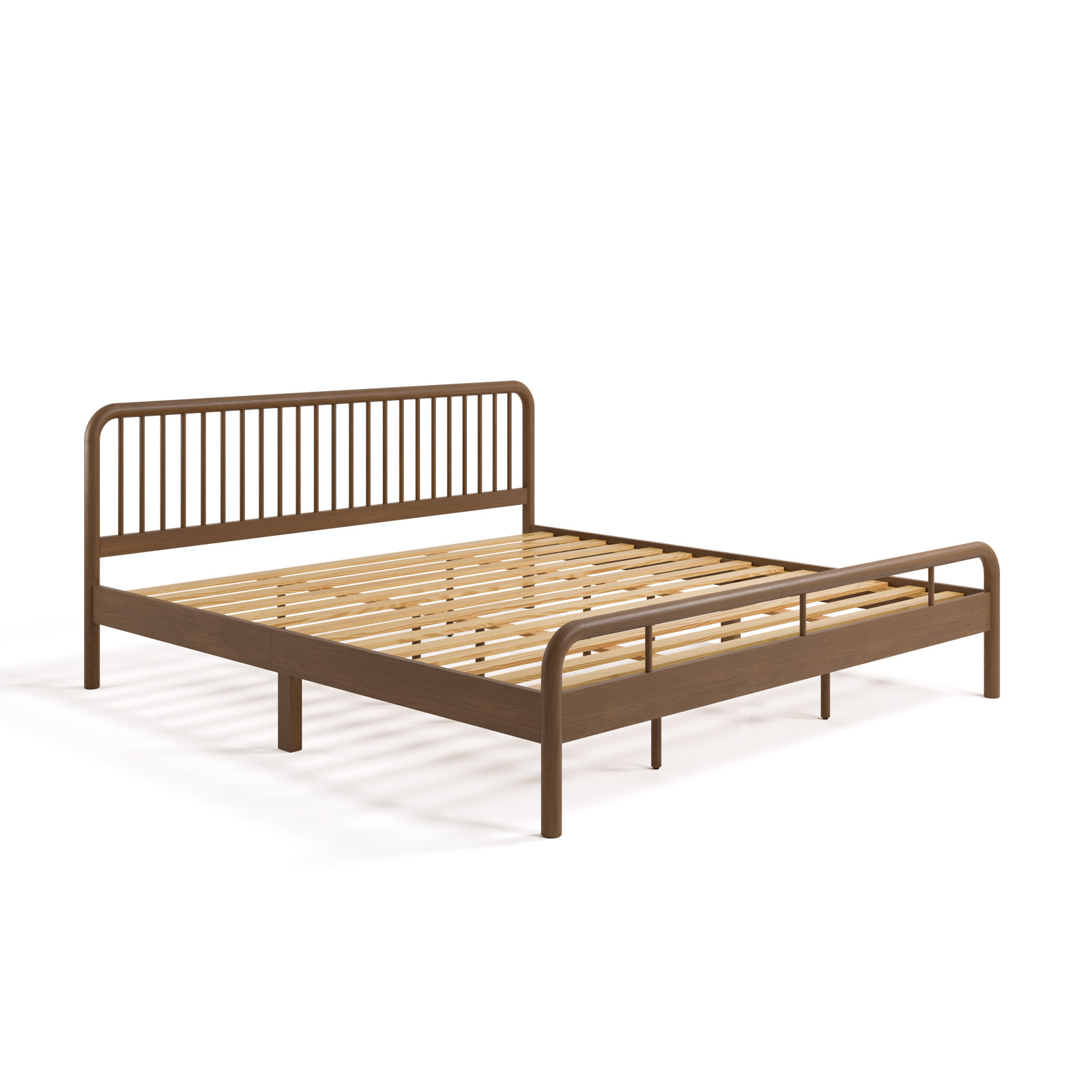 Porto Queen Bed, Hazelnut, King
