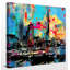 « toronto portuaire 4 », reproduction d’impression sur toile tendue-21568536