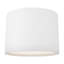 Uma 15-in Black dimmable LED Semi-Flush Mount-1433206145