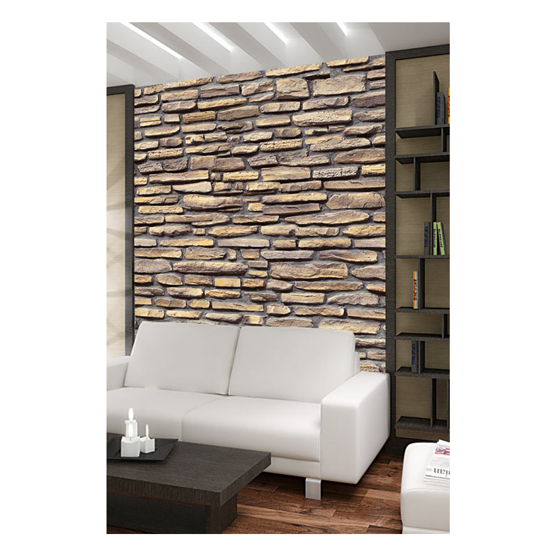 Stone Stylish Design 2.31m x 300cm Wallpaper, 1.93m x 250cm