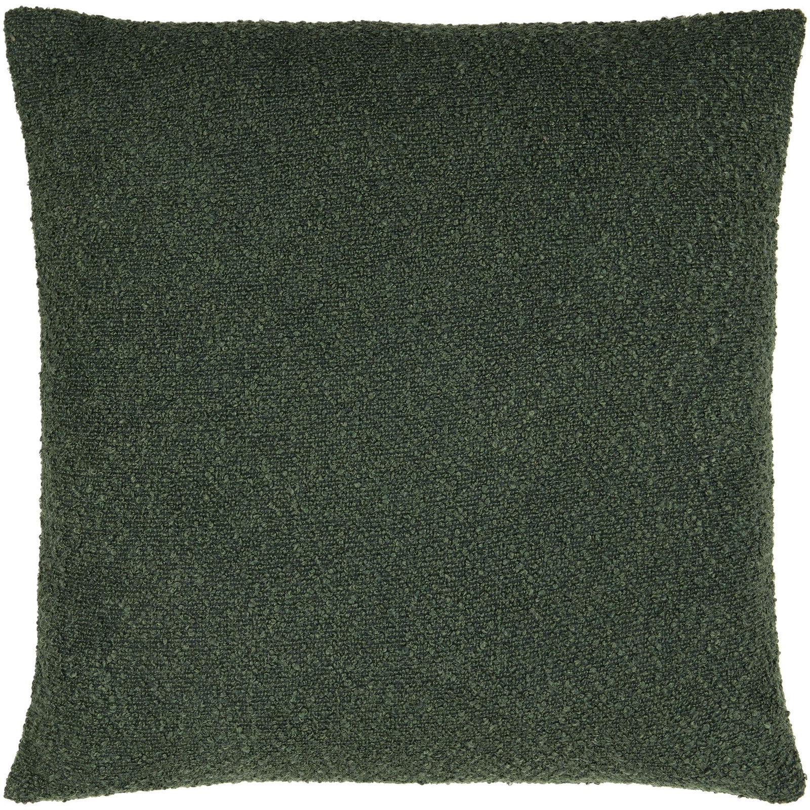 Amalfi Boucle Throw Pillow, Down, 20" x 20", Slate