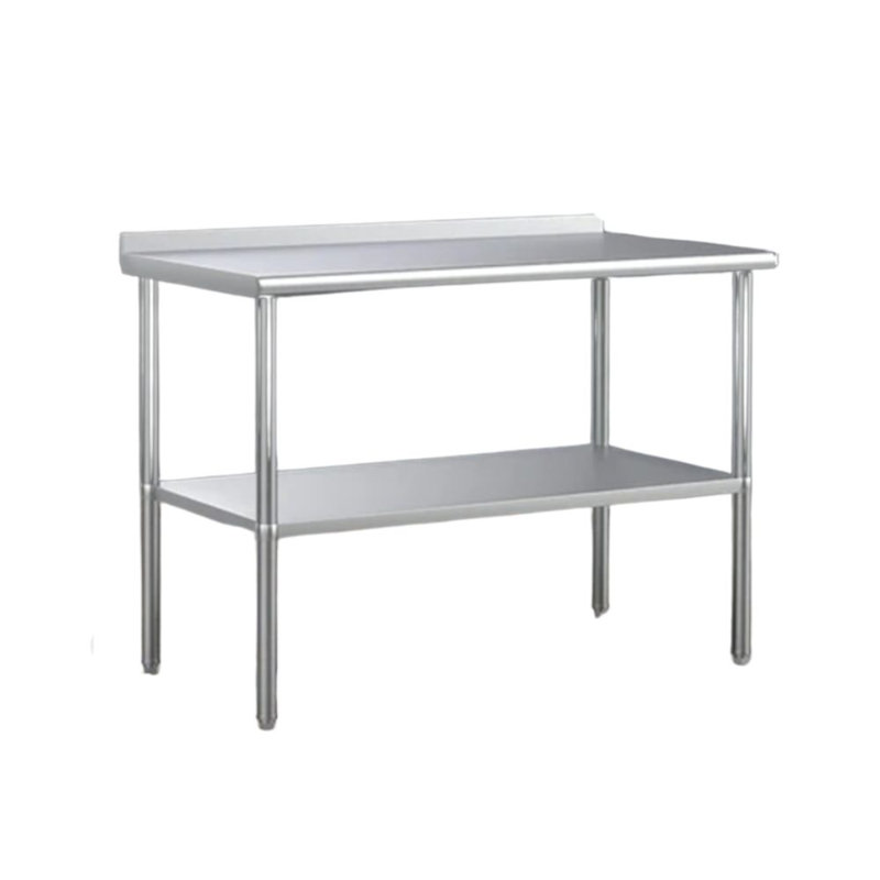 Sweeny Stainless Steel Top Height-Adjustable Workbench, 35.40" H x 48" W x 24" D