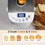 Machine à pain 3 lb Davivy 3 tailles de pain et 3 réglages de croûte