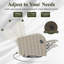 Wicker Outdoor Lounge Chair with Cushions-1182388307