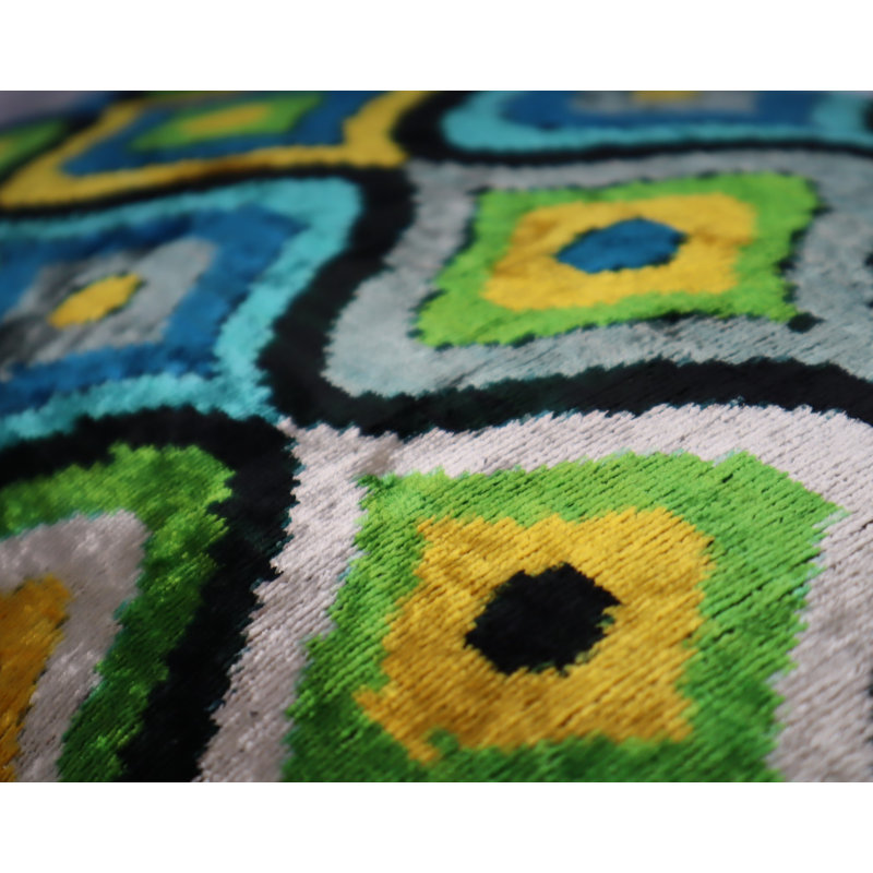Velvet Lumbar Pillow Cover & Insert