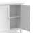 Redmond 32"W Solid Wood Transitional Low Storage Cabinet with Adjustable Shelves and Crown-Edged Top-1946698403