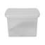 Wham Clip Rectangular Plastic Storage Boxes with Secure Clip Lock Lid Clear/Clear/Clear