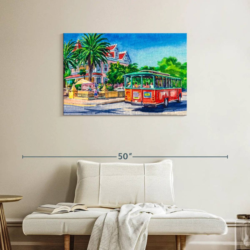 Mehar Key West Street Bus, H 24 po x l 36 po