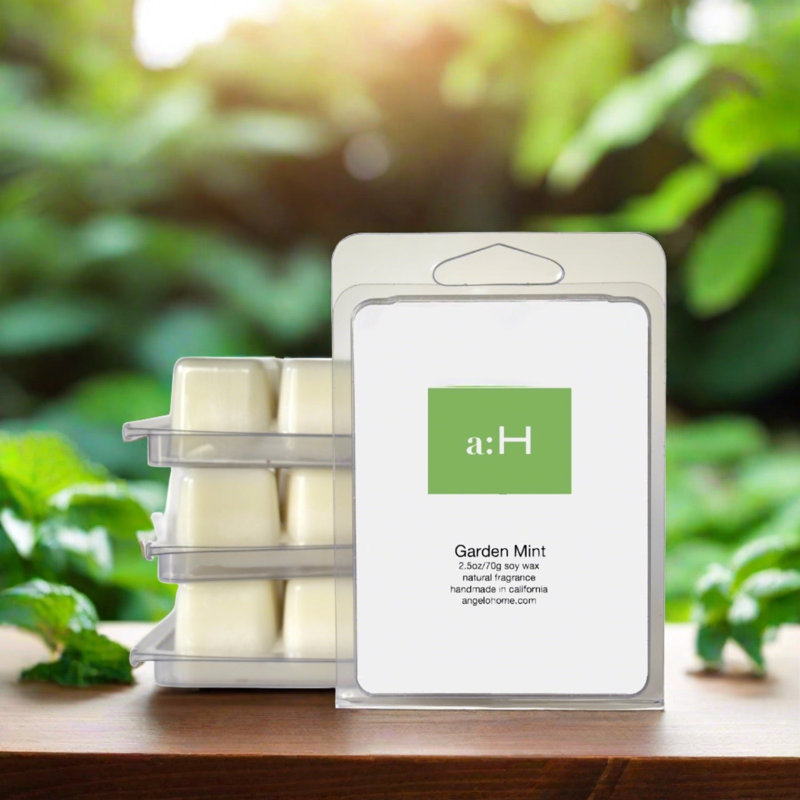 A: H bougie de jardin menthe