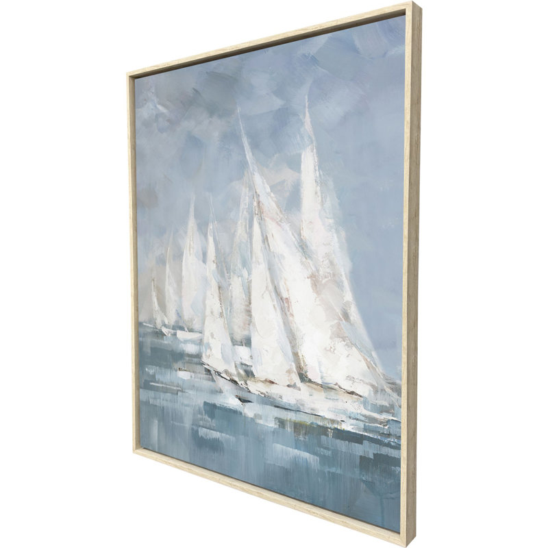 Racing in Wind II, toile