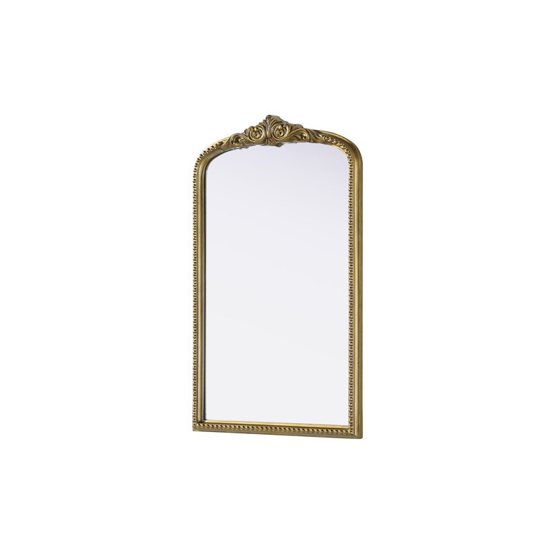 Miroir Monikah, 36 po x 22 po, Laiton antique