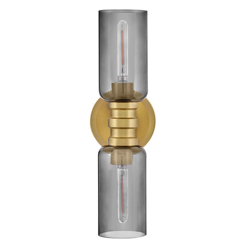 2-Light Bath Vanity Wall Sconce, Bronze