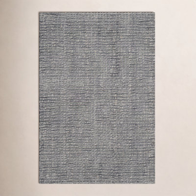 Alda Light Gray Hand-Woven Jute Rug