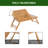 11.8'' H x 15.94'' W Laptop Cart