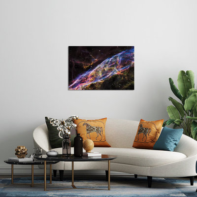 " NGC 6960 (Witch's Broom Nebula), Veil Nebula, Cygnus Loop " Print