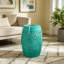 Table d'appoint SOLAR, couleur sarcelle