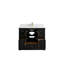 Meuble-lavabo simple autoportant de 42 po avec plateau en quartz Alys
