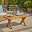 Table basse en bois massif