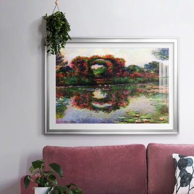 "Monet", reproduction d'art encadrée sur papier par Claude Monet