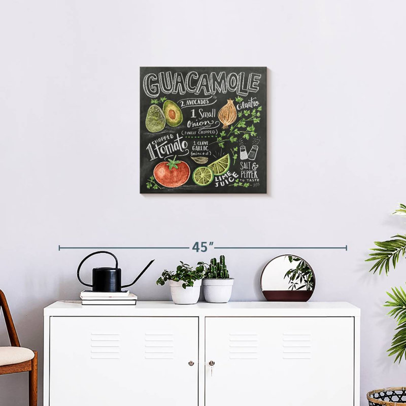 Recette Yarlin Guacamole, H 20 po x l 20 po