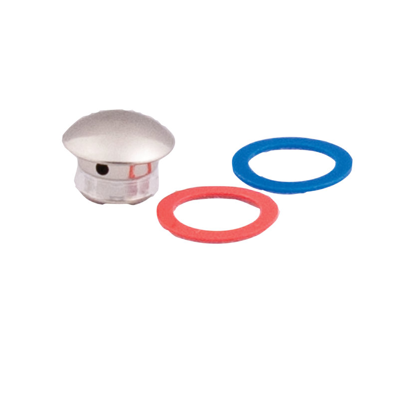 Handle Cap Kit, Brushed Nickel