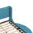 Upholstered Platform Bed Queen Size Storage Velvet Bed With Wingback Headboard-1134827317