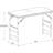 Office Star Resin Multipurpose Rectangle Table, 4-Feet Long, Height Adjustable, Centre Folding Table