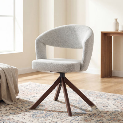 49cm H Fabric Upholstered Upholstered Back Accent