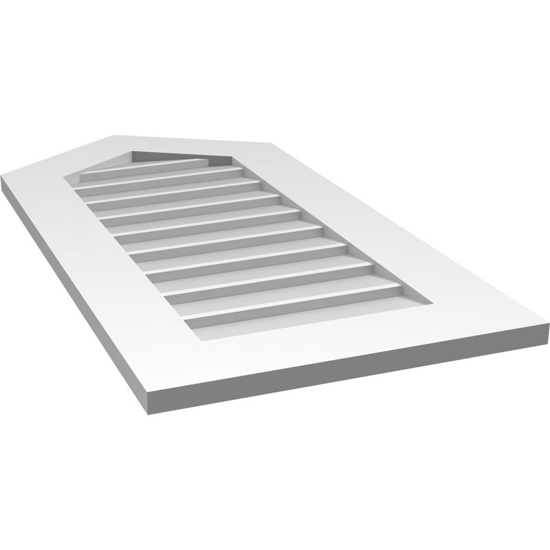 Ventilateur à pignon en uréthane non-fonctionnel Signature, H 36 po x l 18 po x P 1 po