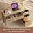Fluted Executive Desk With Drawers With Ample File Drawer-1532420780