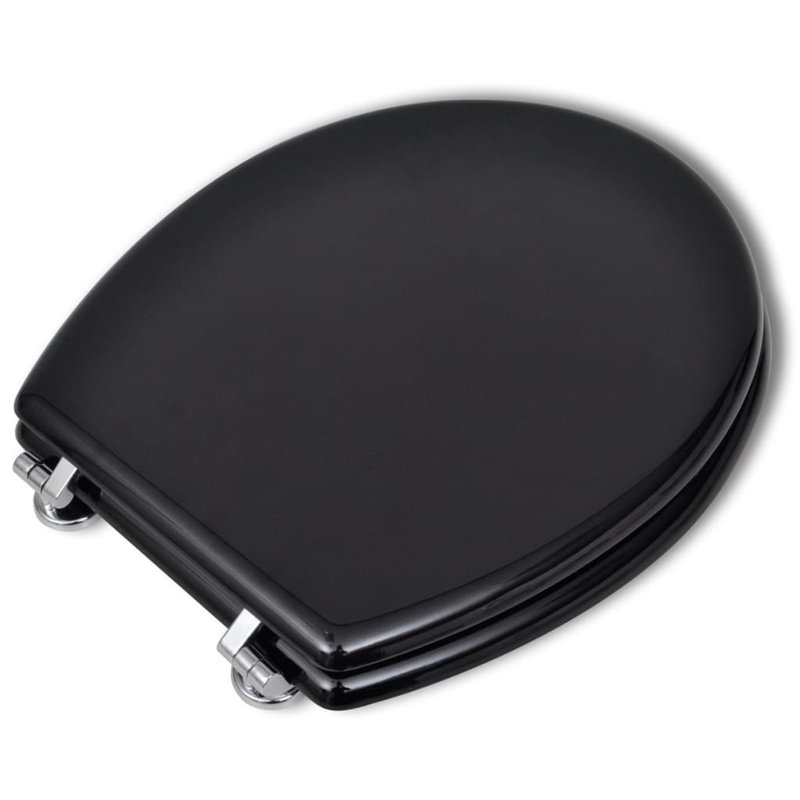 Arbor Round Standard Toilet Seat, Black