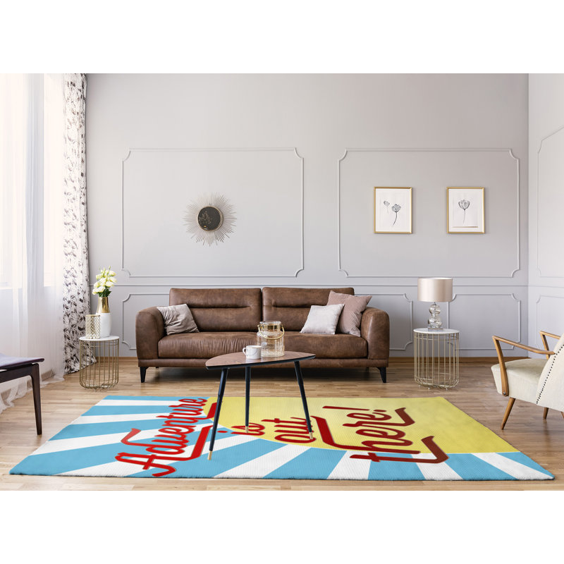 Tapis en polyester fun citation adventure, Rectangle 9 pi x 12 pi