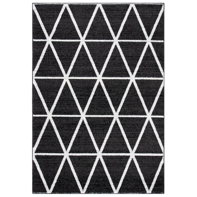 Adirondack Performance Geometric Rug, Rectangle 3' x 5'