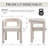 Barrel Dining Chair Set Of 1 With Armrests-124909022