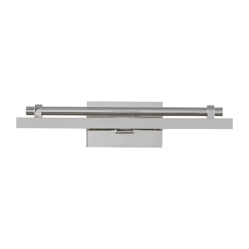 Kal Dimmable LED Wall Mounted Picture Light, Polished Nickel