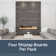 Edge 1 in. x 6 in. x 8 ft. Charred Collection Shiplap Pine Board